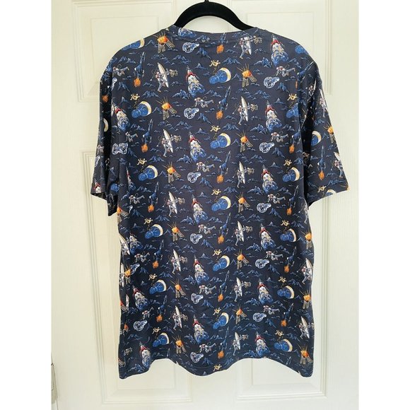 NWT Murano Interstellar Collection Liquid Luxury Slim-Fit Astronaut Print Shirt - Picture 5 of 6